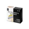 100 Count, Sandwich & XL Sandwich Zip Bags, Easy Open Tabs, Writable Rectangle (50 Bags Each Size) view 1