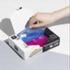 100 Count, Sandwich & XL Sandwich Zip Bags, Easy Open Tabs, Writable Rectangle (50 Bags Each Size) view 3