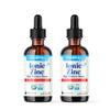 LIQUIDHEALTH USDA Organic Ionic Zinc High Potency Drops - Trace Mineral Liquid Vitamin Supplement for Adults, Kids - Immune & Digestive Support, Skin & Wound Health - USA Made, Vegan, Non-GMO (2 Pack) view 1
