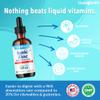 LIQUIDHEALTH USDA Organic Ionic Zinc High Potency Drops - Trace Mineral Liquid Vitamin Supplement for Adults, Kids - Immune & Digestive Support, Skin & Wound Health - USA Made, Vegan, Non-GMO (2 Pack) view 2