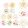 120pcs Mini Round Cartoon Animal Adhesive Bandages Breathable and Easy to Apply for Boys and Girls and Adults for Small Wounds and Blisters view 4