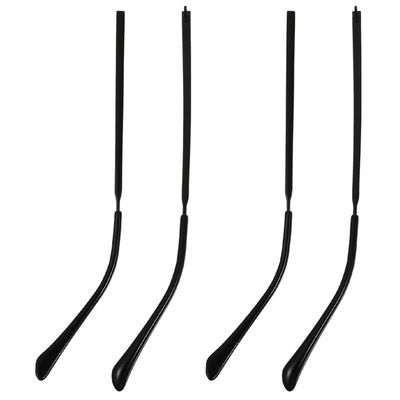 2pairs Replacement Eyeglasses Temple Arms Metal Glasses Parts for Eyewear Non- Design Easy Installation
