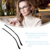 2pairs Replacement Eyeglasses Temple Arms Metal Glasses Parts for Eyewear Non- Design Easy Installation view 2