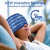 iTHERAU Migraine Relief CapMigraine Ice Head WrapHeadache Ice HatCold Therapy Headache Relief Cap for Migraine Eyes Mask Dark Blue Headache Ice Pack Stress Relief view 2