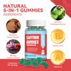 EAZGOO Saffron Supplements Gummies, Saffron Extract for Positive Mood & Calm Nerve, Boost Energy, with Garcinia Cambogia, Vitamin A, B12, Rhodiola Rosea - 60 Gummies view 4