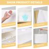 15.7" Extra Large White Gift Bags for Presents with Tissue Paper & Ribbon Handles for Shopping, Small Business, Birthday Party, Baby Shower, Bridal Party, Wedding, Christmas and Holiday (12 Packs) view 4