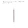 Pedicure Nail File, Stainless Steel Double Head Ingrown Nail File, Ingrown Toenail Trimmer, Ingrown Toenail Lifting Pedicure Tool view 4