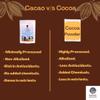 Indic Organics Artisanal Cacao Powder | Non-Alkalized, Non-Dutched, Unsweetened, Slow Roasted & Minimally Processed | From Western Ghats Region in India | Tested for Heavy Metals | Cacao Butter Fat 10-12% | pH 5.6 | 11(lbs) Pounds(5 Kg) view 4