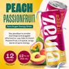 Zevia Zero Sugar Energy Drink, Peach Passionfruit, 12 oz Cans (12-Pack) Naturally Sweetened, Non-GMO Project Verified, Gluten-Free, Vegan view 2