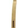 Timberthane Rough Cedar Faux Wood Lafayette Knee Brace, 3"W x 18"D x 24"H, Primed Tan view 4