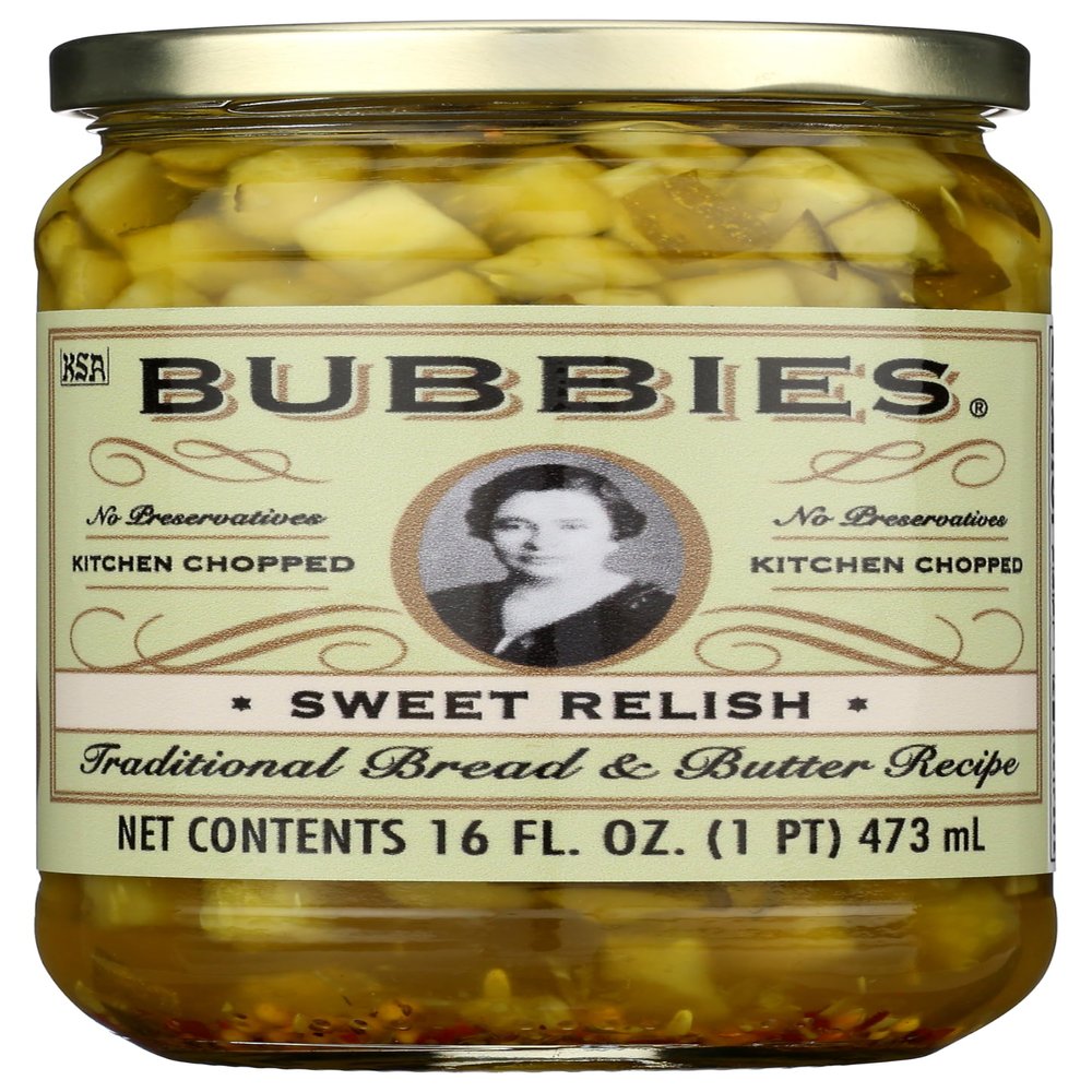 BUBBIES OF SF Sweet Relish, 16 FZ