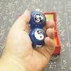 ENDBAG Baoding Balls Stress Balls for Adults Chinese Exercise Balls Baoding Balls,One Pairs 45 MM Chinese Exercise Balls Baoding Balls Dark Blue Natural Jade Chinese Health Stress Marble Ball view 3
