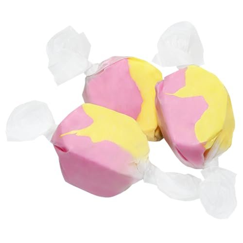 ACC All City Candy Assorted Salt Water Taffy 3 LB Bags (Strawberry Banana)