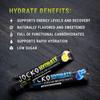 Jocko Fuel Packets Low Sugar - Hydration Amplifier Packets for Recovery, Dehydration, & Exercise - with Vitamins B6, B12 & C (16 Packets) Lemon Lime view 3