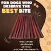 Woofley's 12 Inch Beef Collagen Sticks for Dogs (8 Count) Bully Stick Rawhide Alternative Dog Chews No Hide Bones for Medium & Large Dogs view 3