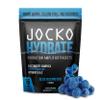 Jocko Fuel Hydrate Electrolytes Powder Packets Low Sugar - Hydration Amplifier Packets for Recovery, Dehydration, & Exercise - with Vitamins B6, B12 & C (16 Packets) Blue Raspberry view 1