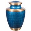 Cremation Urn for Human Ashes Adult Brass Urn for Men or Women up to 200lbs Handcrafted Memorial Burial Container Suitable for Funeral or Display view 1