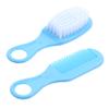 GLEAVI 1Set Brush and Comb Blue Soft Massage Hair Brush and Boy Girl Comb for Newborn Care Anti-Static Design to Promote Blood Circulation and Brain Development view 1