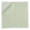 200 Pack Cocktail Napkin 2-Ply Scalloped Edged Dessert Napkins Folded 5 x 5 Inches Disposable Napkins for Dinner Wedding Birthday Party Bridal Anniversary Reception Event (Sage Green) view 3