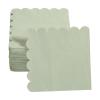 200 Pack Cocktail Napkin 2-Ply Scalloped Edged Dessert Napkins Folded 5 x 5 Inches Disposable Napkins for Dinner Wedding Birthday Party Bridal Anniversary Reception Event (Sage Green) view 4
