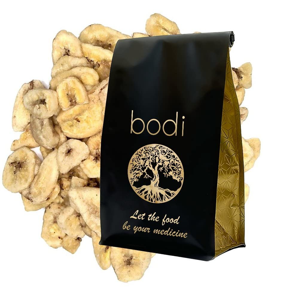 bodi : Banana Slices Dried | 4oz to 5lb | 100% Pure Natural Hand Crafted (4 oz)