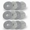 12 Pack Mop Pads for Dreame L40 Ultra/X40 Ultra/X50 Ultra/L50 Ultra/L10S Ultra/ L10s Pro Ultra Heat/L10S Ultra Gen2/L40S Ultra/X30 Ultra/L10 Ultra Robot Vacuum Parts Materials:Microfiber and Chenille view 1