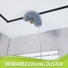 IVYROLL Duster with Extension Pole for Cleaning (2 Microfiber Heads Kit), 100" Long Feather Duster for High Ceilings with Washable Head, Cleaning Supplies for Housekeeping, Ceiling Fan, Furniture view 3
