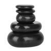 20Pcs/Set Massage Stones, Hot Rock Massages, Hot Spa Black Basalt Oval Shape Stone Hot Stones for Massage for Essential Oil Pedicure Massage Body Relaxation view 4