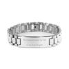 Amangny Never Underestimate The Power of an. Ladder Bracelet, Oral surgeon Present from Team Leader, Nice Engraved Bracelet for Coworkers, Dental health, Toothbrush, Toothpaste, Floss, Mouthwash view 1
