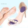 High Heel Cushion Pads Gel Soft Ball of Foot Cushion Forefoot Metatarsal Insert Anti Slip Foot Pain Relief Shoe Insoles 5 Pairs view 2
