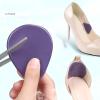 High Heel Cushion Pads Gel Soft Ball of Foot Cushion Forefoot Metatarsal Insert Anti Slip Foot Pain Relief Shoe Insoles 5 Pairs view 3
