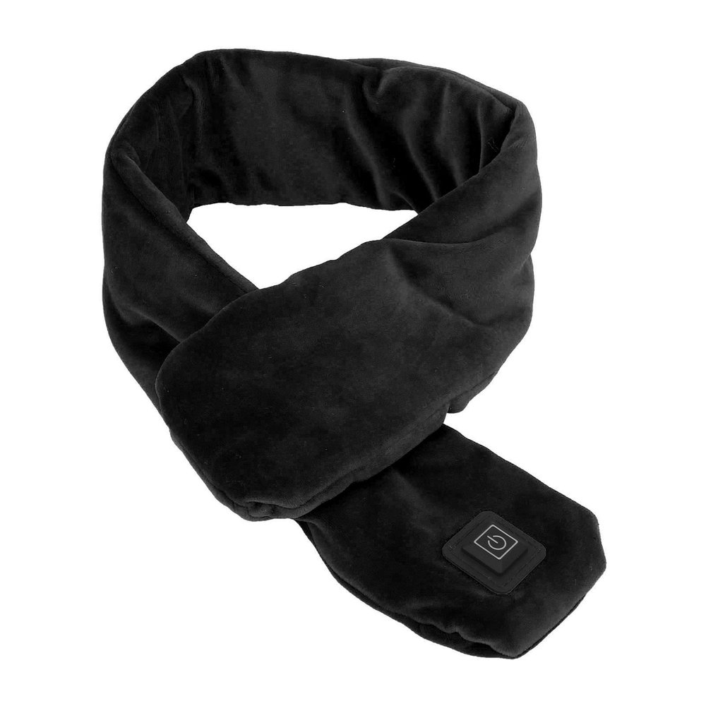 Heated Scarf, Neck Heating Pad, Winter Smart Heating Scarf, Heating Scarf for Neck, Safety Electric Neck Wrap, 3 Gears Temperature Adjust Warm Scarf for Women Men, Gift Idea for Family(Black)