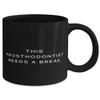 Game On Novelties This Prosthodontist Needs a Break. 11oz 15oz Mug, Prosthodontist Cup, Joke Gifts For Prosthodontist from Friends, Dental implants, Toothbrush, Toothpaste, Floss, Mouthwash view 2