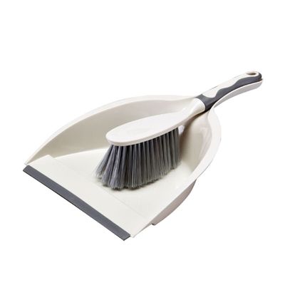LUCKTE Small Broom and Dustpan Set,Mini Handheld Dust pan with Cleaning Brush Combo for Home, Car, or Indoor Pet Care
