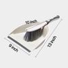 LUCKTE Small Broom and Dustpan Set,Mini Handheld Dust pan with Cleaning Brush Combo for Home, Car, or Indoor Pet Care view 3