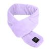 Heated Scarf, Neck Heating Pad, Winter Smart Heating Scarf, Heating Scarf for Neck, Safety Electric Neck Wrap, 3 Gears Temperature Adjust Warm Scarf for Women Men, Gift Idea for Family(Purple) view 1
