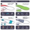 3810 Ultra Arch Support  Foam Cushion Insoles for Men & Women w/Metatarsal Pad, Plantar Fasciitis Relief, Morton's Neuroma Metatarsalgia Orthotics, Heavy Impact Shoe Insert(M 9, W 11) 2-Pack view 4