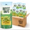 Harvest Snaps Veggie Chips (White Cheddar Snack Crisps) | Powered by Plant Protein, Gluten Free Baked Vegetable Crisps | Made in USA (8 Snack Packs) view 1