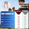 ABIRAM Ankle Brace for Women & Men, Ankle Compression Sleeve with Wrap, Foot Support Sleeve, Ankle Support for Sprained Ankle, Plantar Fasciitis Relief Socks, Achilles Tendonitis, Sports, S view 4
