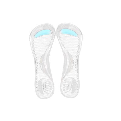 DOITOOL 1pair Gel High Heels Insoles for Women White Arch Support Pads Soft Massage Foot Cushion Inserts Reduces Friction for All-Day Comfort