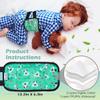 Pedobi 2 Pack Castor Oil Pack Wrap for Kids, Reusable Organic Cotton Castor Oil Pad Compress Relieve Stomach Discomfort Liver Detox with Adjustable Strap Anti Oil Leak view 2