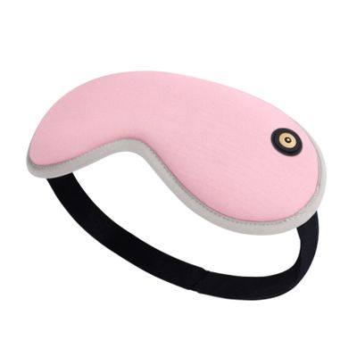 BINOXY Cordless Heated Eye Mask Warm Eye Compress Relieve for Eye Fatigue Blepharitis Chalazion Blackout Eye Mask with Temperature and Timer Control (Color : Pink, Size : 20 * 9cm)