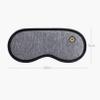 BINOXY Electric USB Heated Eye Mask Warm Night Blindfold Shading Eyepatch Light Blocking Hot Compress Eye Cover for Office Travel School (Color : Green, Size : 20 * 9cm) view 2