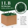 Corlcol 1LB Crinkle Cut Paper Shred Filler for Gift Box Bag and Basket On Holidays(Green) view 2