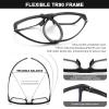 AQWANO 2 Pack Reading Glasses for Women Men Neck Hanging Blue Light Block Durable Flexible TR90 Ultra-light Readers Anti Glare, 2.25 view 4