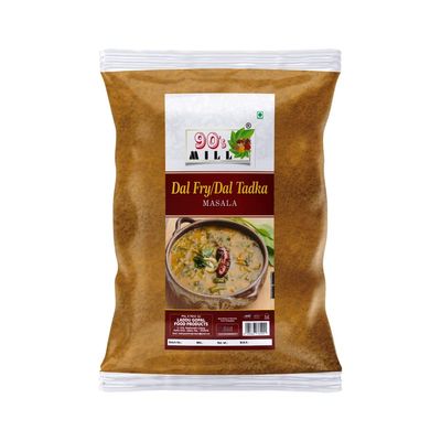 90's MILL Authentic Punjabi Dal Tadka/Dal Fry Masala Powder, Easy to Use Dal Fry/Dal Tadka Masala Mix, Cooking Essentials for Fine Taste, Multipurpose Dal Fry Masala for Unique Flavor-190Gx1Pk