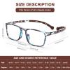 AQWANO 2 Pack Reading Glasses for Women Men Neck Hanging Blue Light Block Durable Flexible TR90 Ultra-light Readers Anti Glare, 2.25 view 2