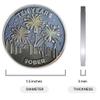 10 Years Sober Token | Ten Years Sober Chip | Non-AA Gift, Non-Religious Medallion for Men and Women Celebrating Sobriety view 4