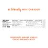 Friendly Fruit Bar |Banana, Mango, Cacao, and Maca | (12 pack), 1.05 ounces | Healthy Natural Snack, Energetic, Plant Based, Non - GMO, Vegan, No Added Sugar, Kosher, Gluten Free. view 2