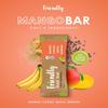 Friendly Fruit Bar |Banana, Mango, Cacao, and Maca | (12 pack), 1.05 ounces | Healthy Natural Snack, Energetic, Plant Based, Non - GMO, Vegan, No Added Sugar, Kosher, Gluten Free. view 4